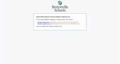 Desktop Screenshot of grades.bentonvillek12.org